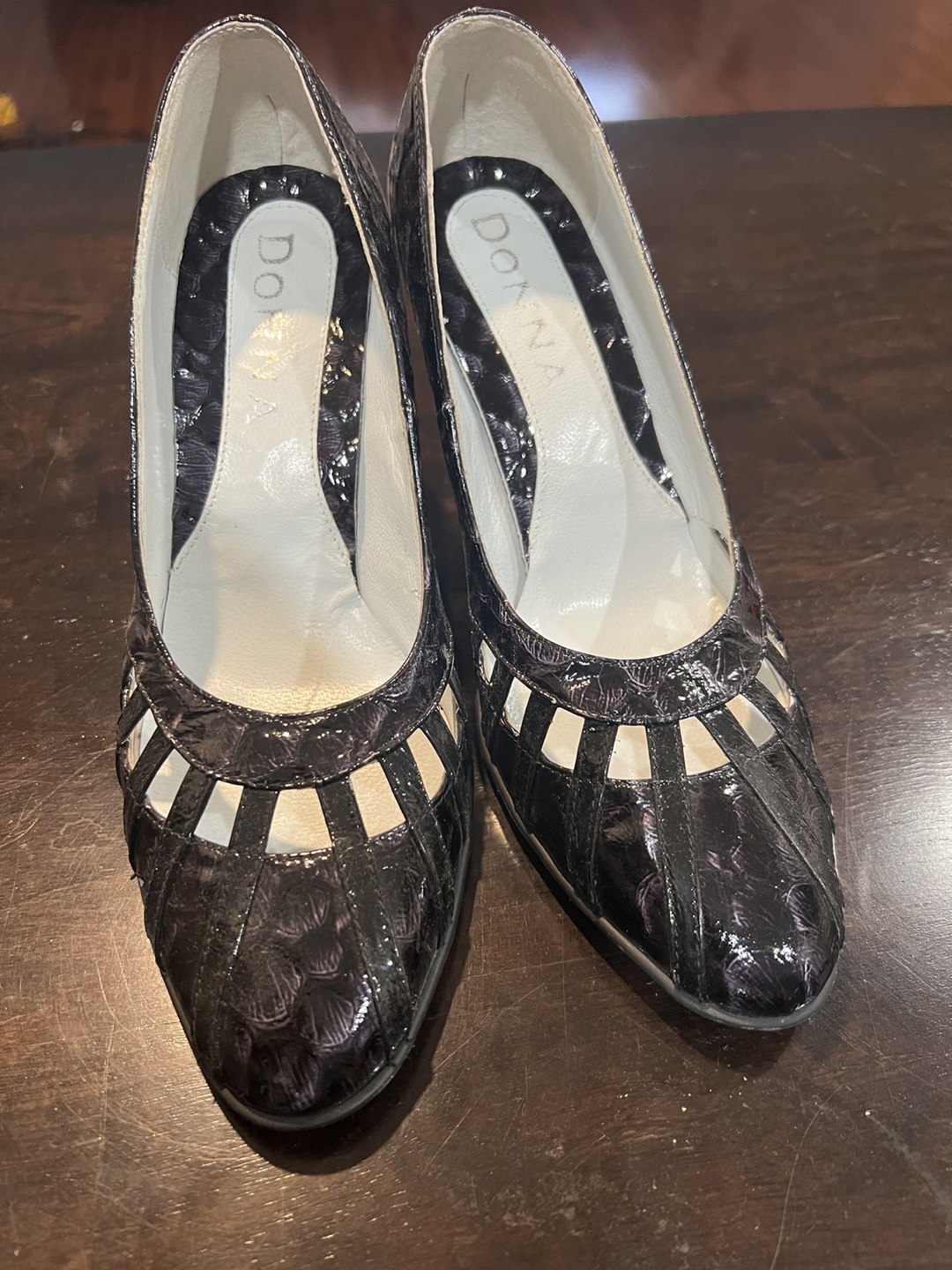 Women Black Heels - Size 7