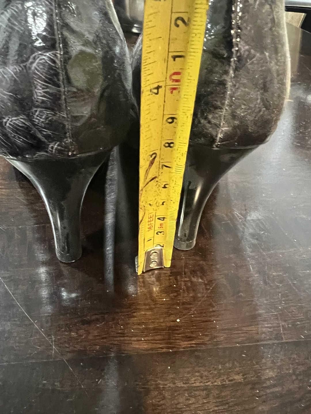 Women Black Heels - Size 7 - photo 3