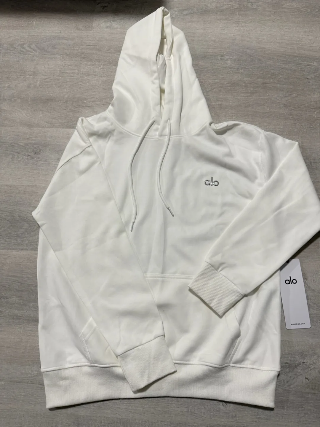 ALO Yoga Accolade Hoodie - White image indicator(2)