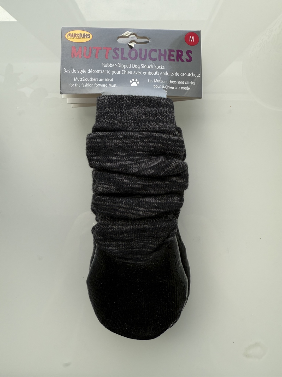 New Muttluks Muttslouchers Dog Socks/booties  - Size M