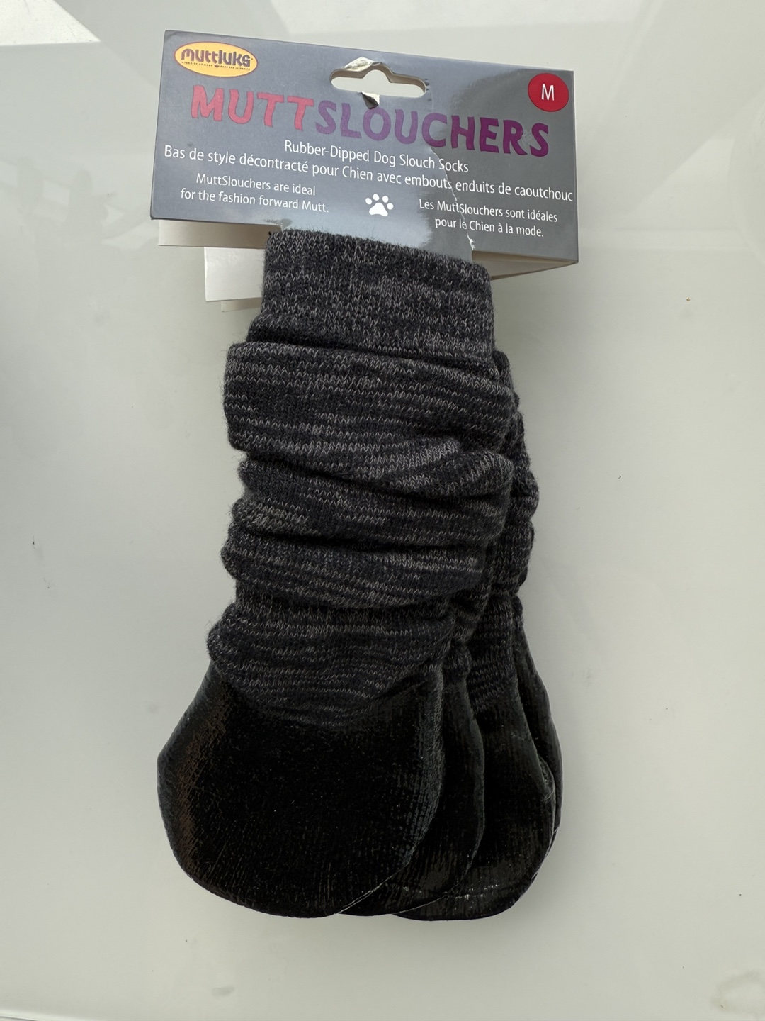 New Muttluks Muttslouchers Dog Socks/booties  - Size M - photo 2