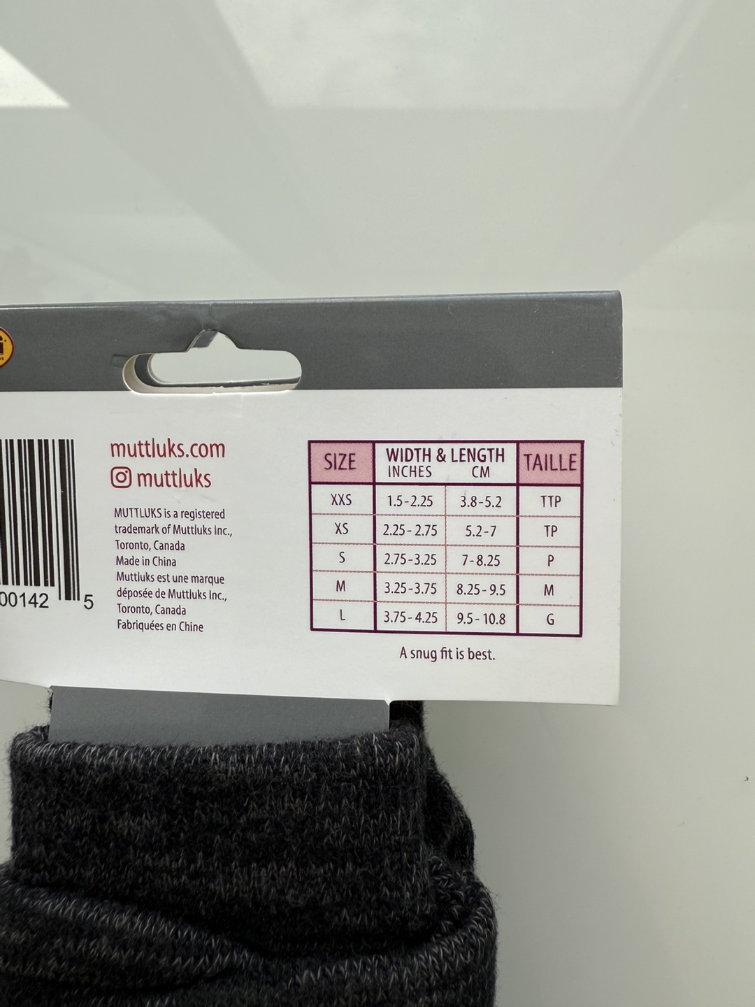 New Muttluks Muttslouchers Dog Socks/booties  - Size M - photo 3