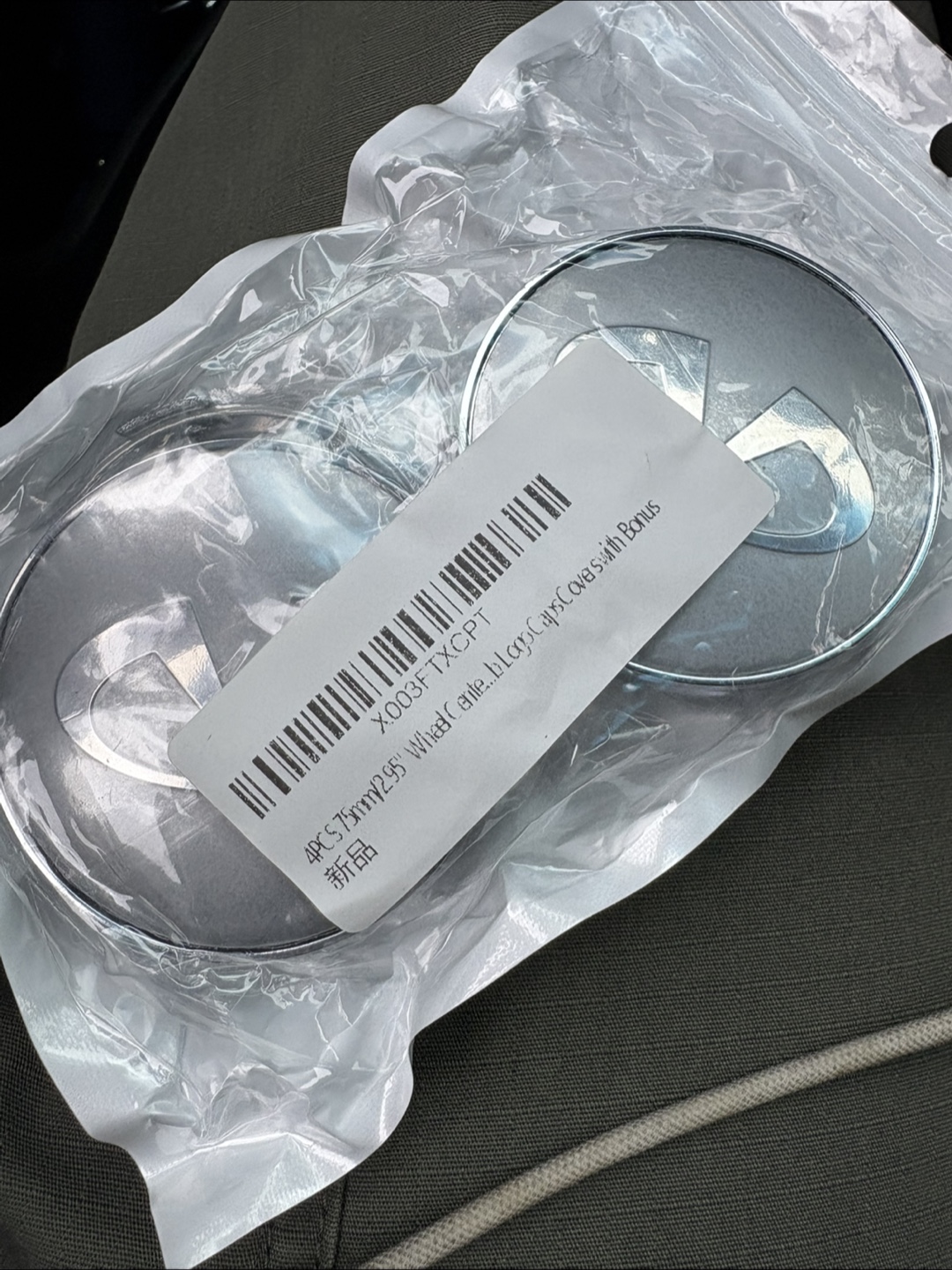 4PCS 75mm/2.95" Wheel Center Caps Covers