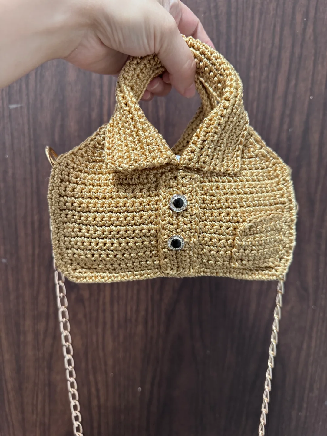 Brand new Small crochet bag thumbnail