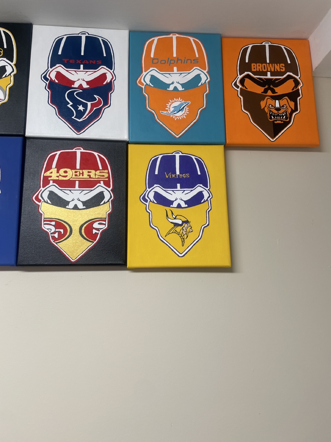 NFL Team Canvas Art