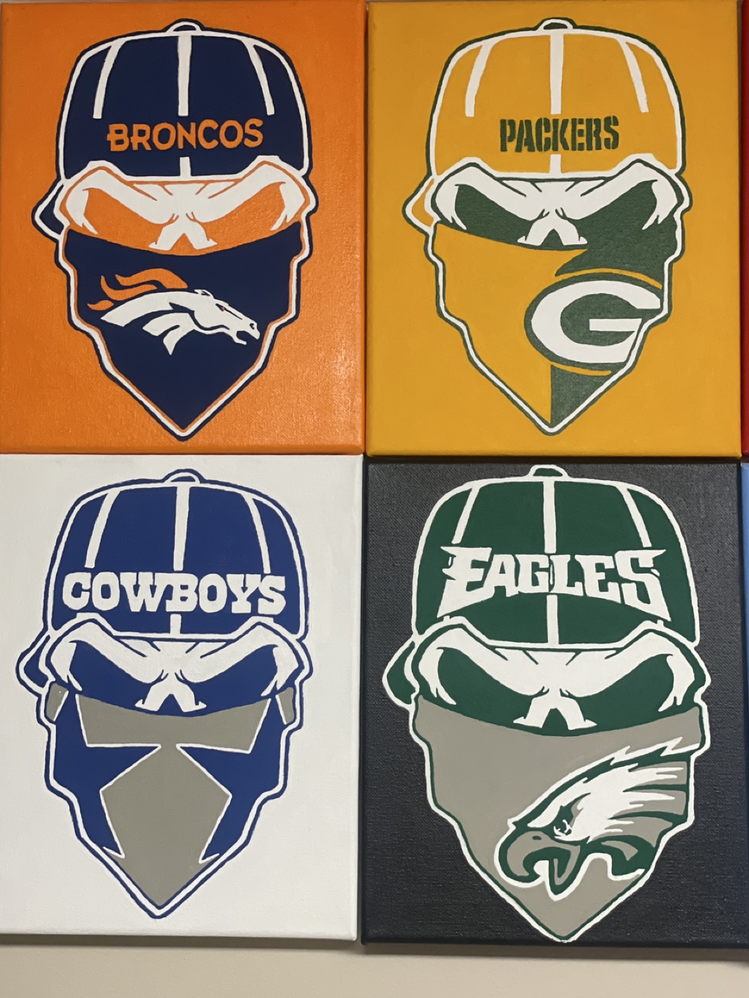 NFL Team Canvas Art - photo 3