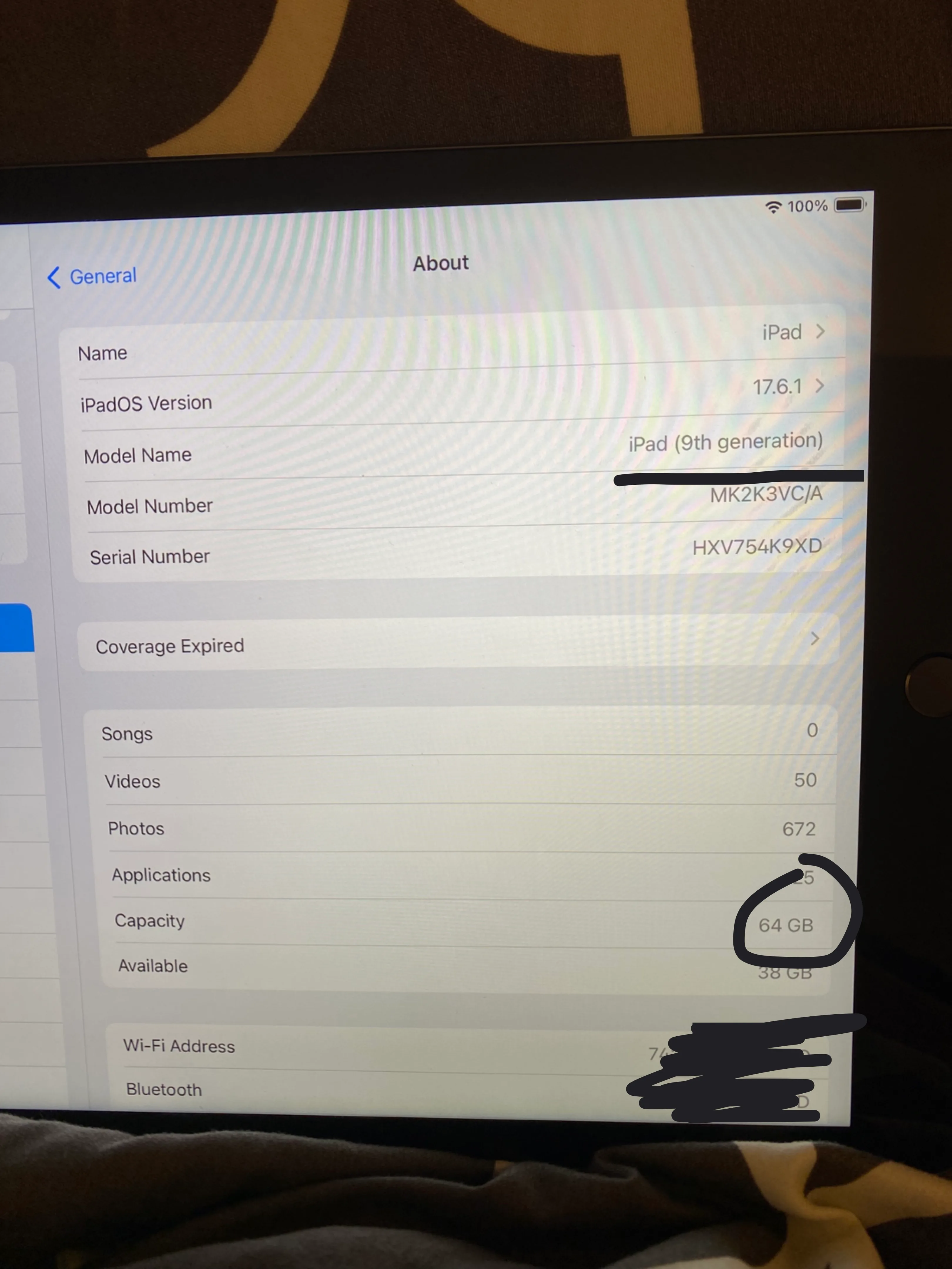 Apple iPad 9th Gen 64GB PRISTINE CONDITION ✨ image indicator(2)