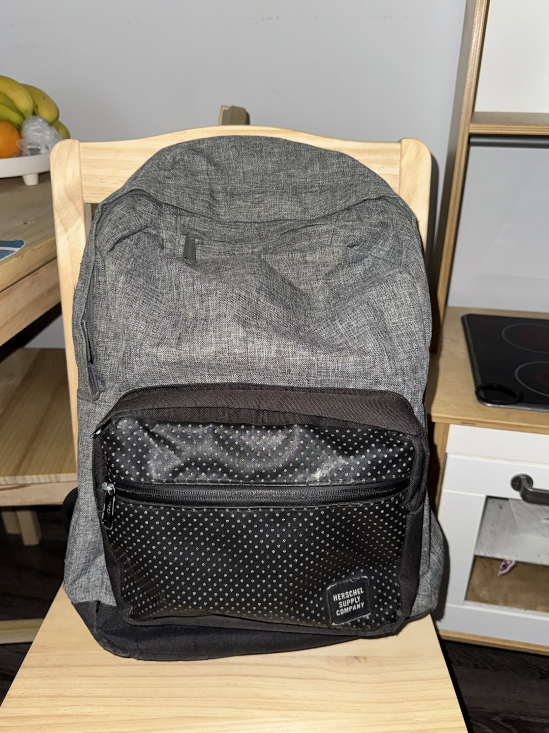Herschel Backpack - Grey & Black
