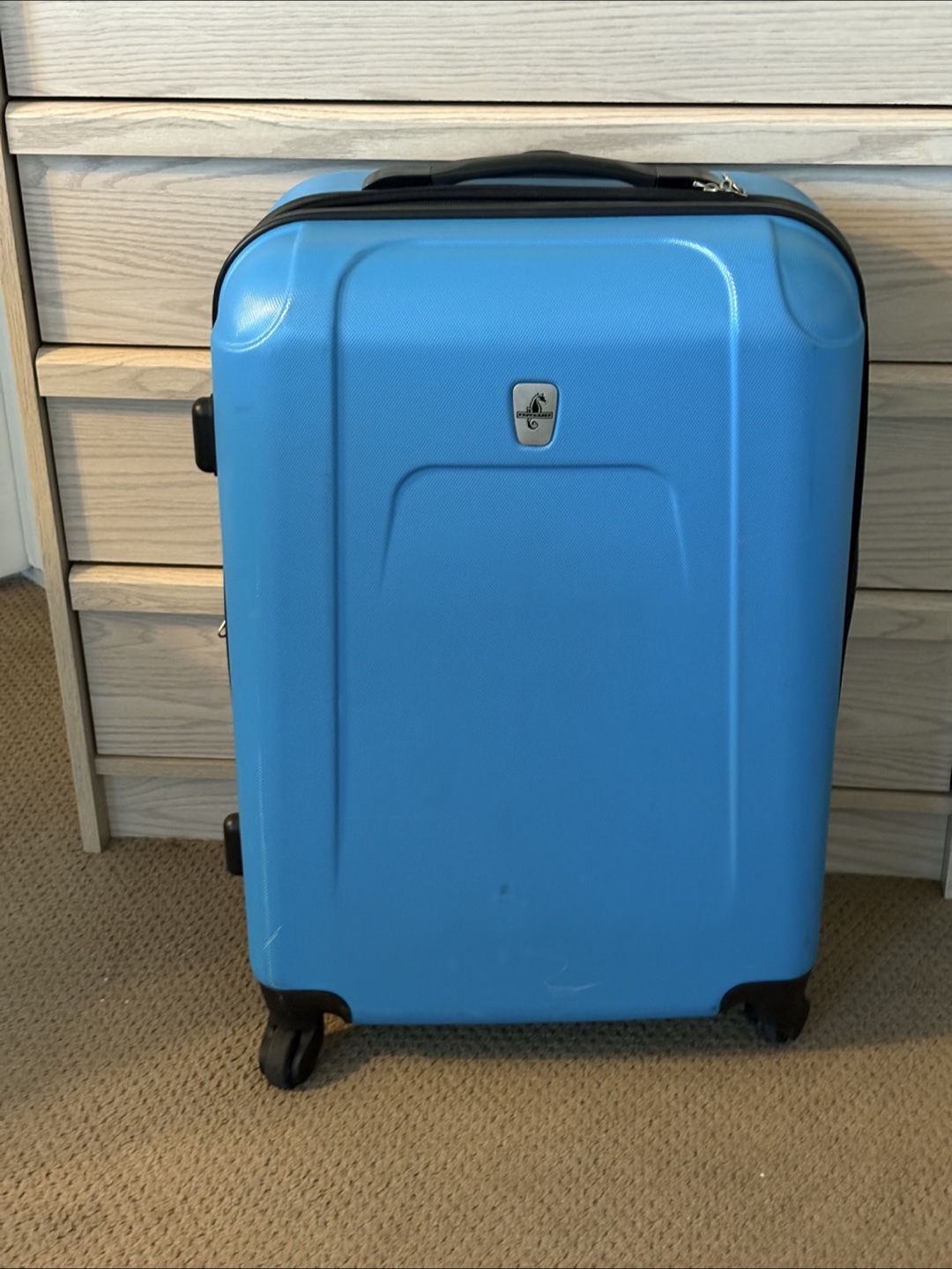 Ricardo Beverly Hills Blue Suitcase