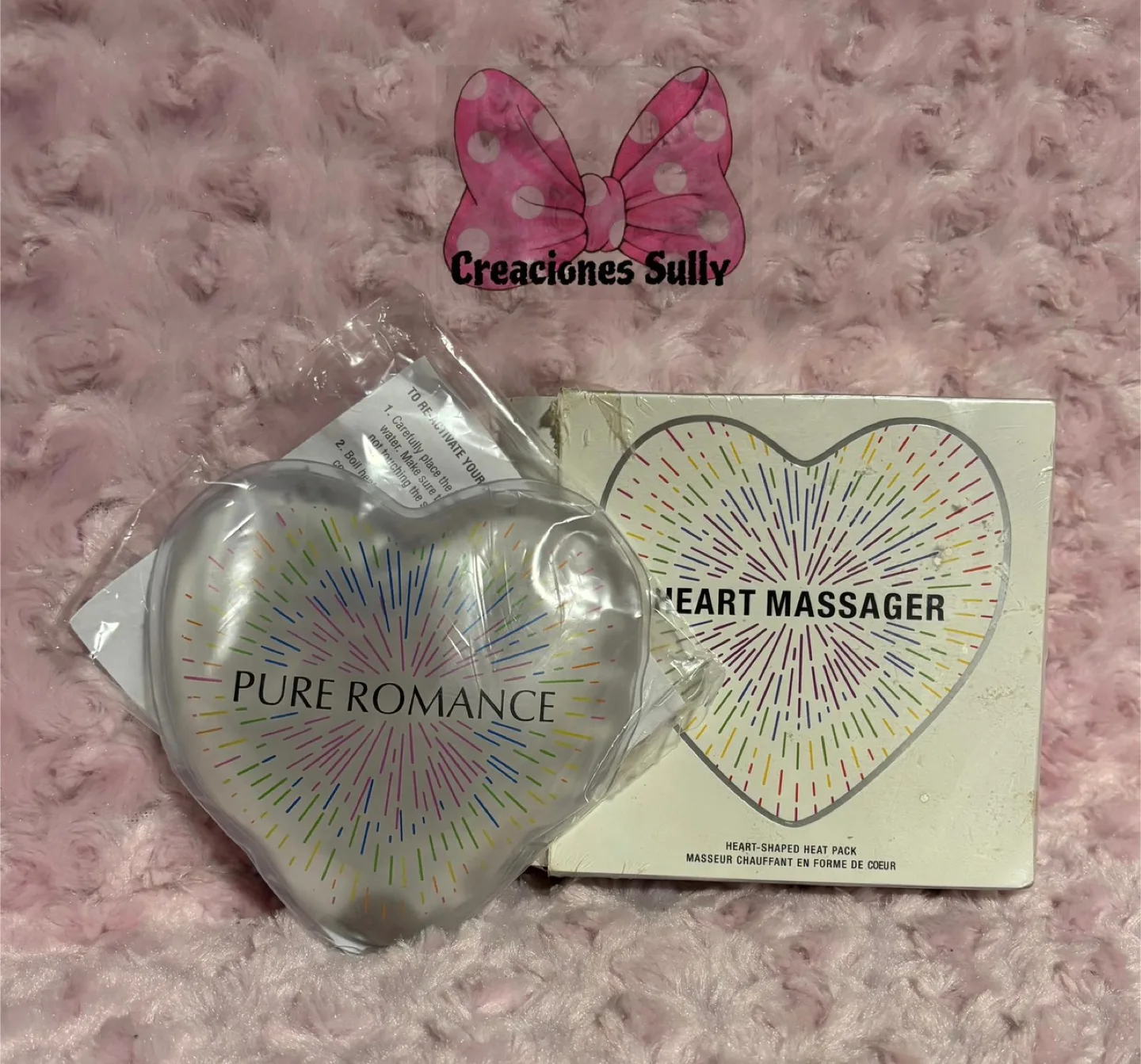 Pure Romance Heart Massager - New in Box! thumbnail