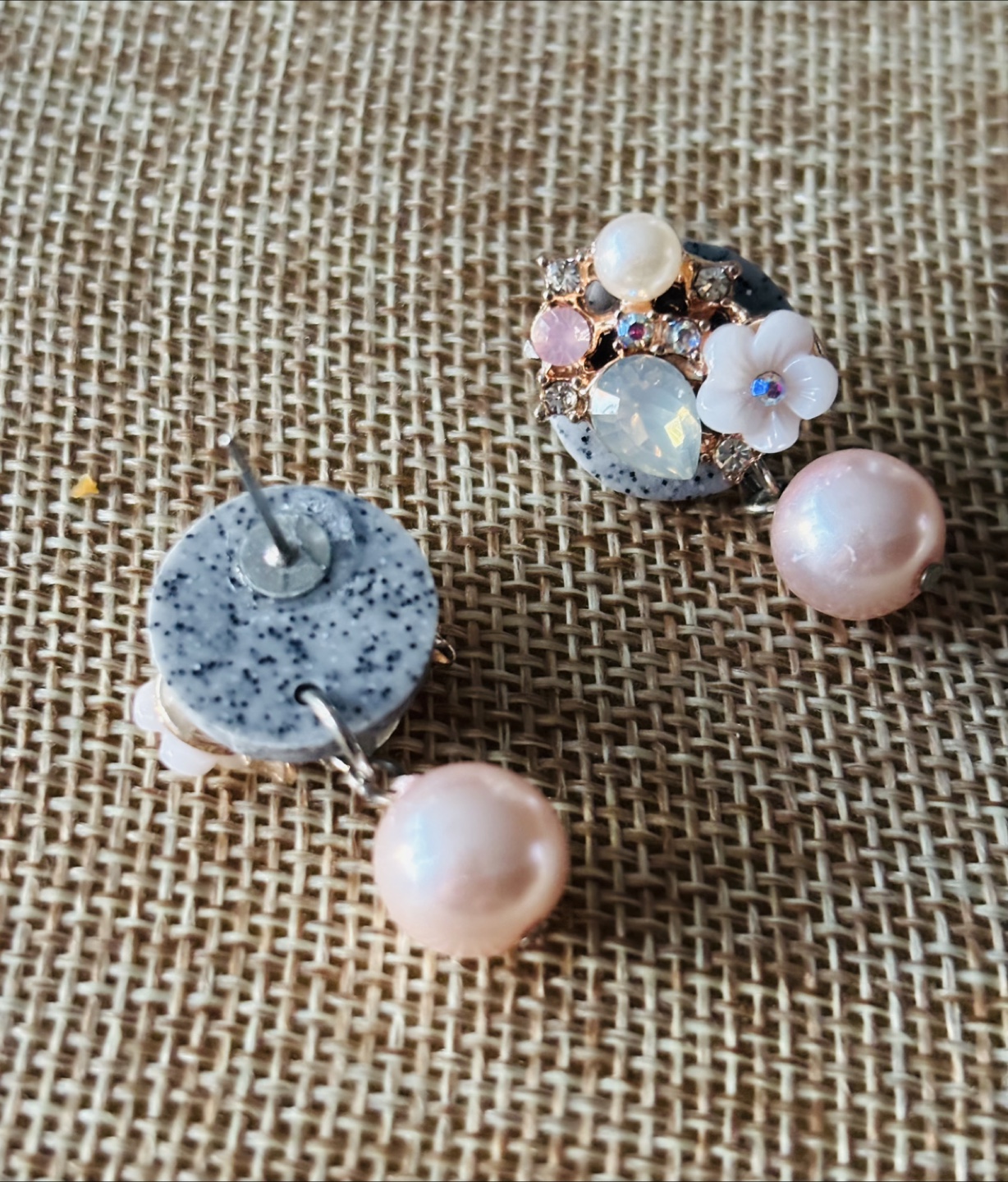 Lucine Designs Pearl Drop Earrings, new boutique jewelry - photo 3