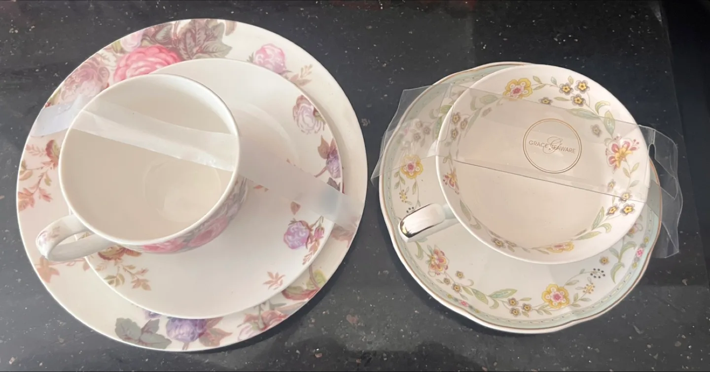 Grace & Ware Tea Cup and Saucer Set thumbnail