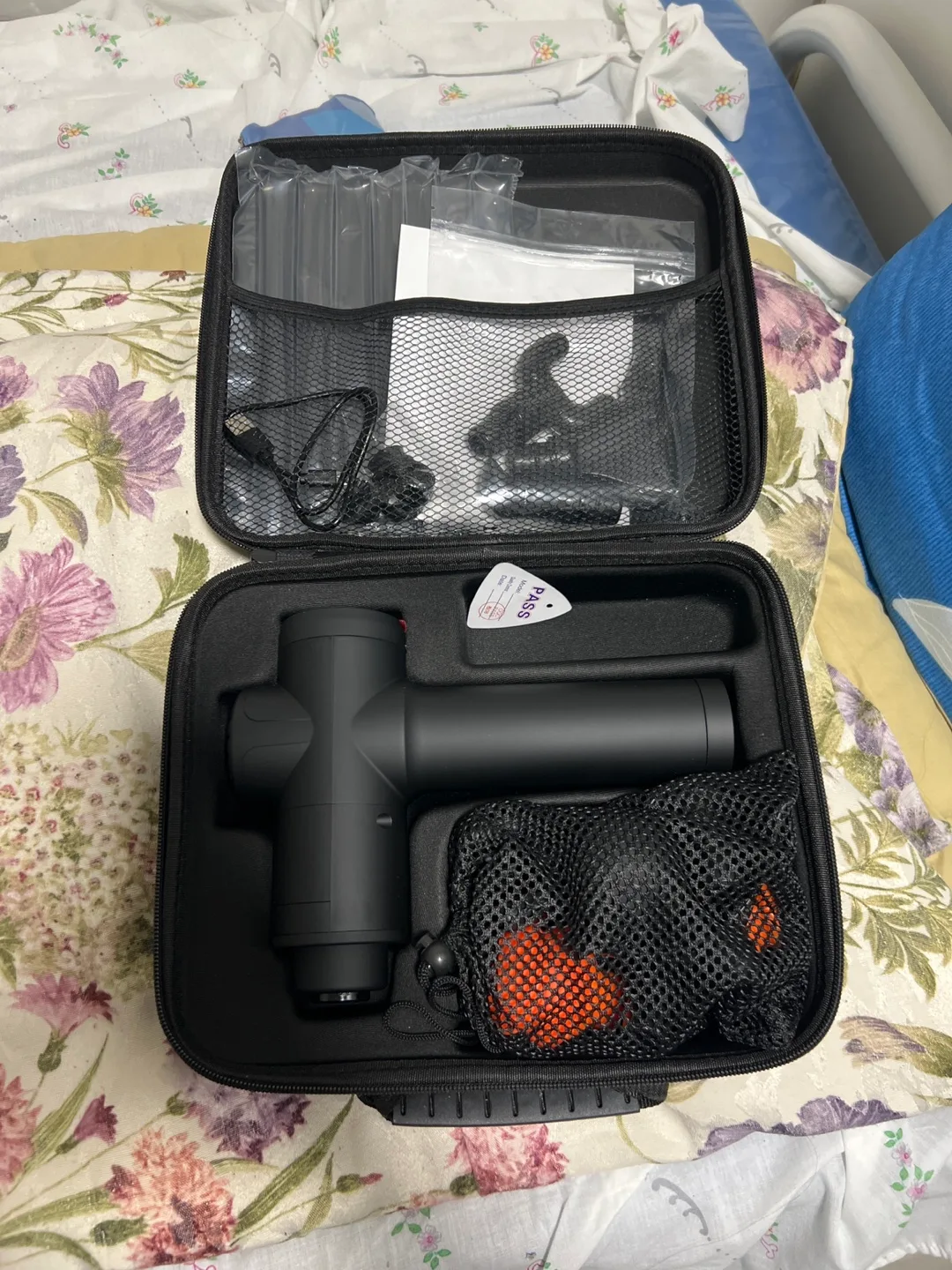 Massage Gun with Attachments & Case thumbnail