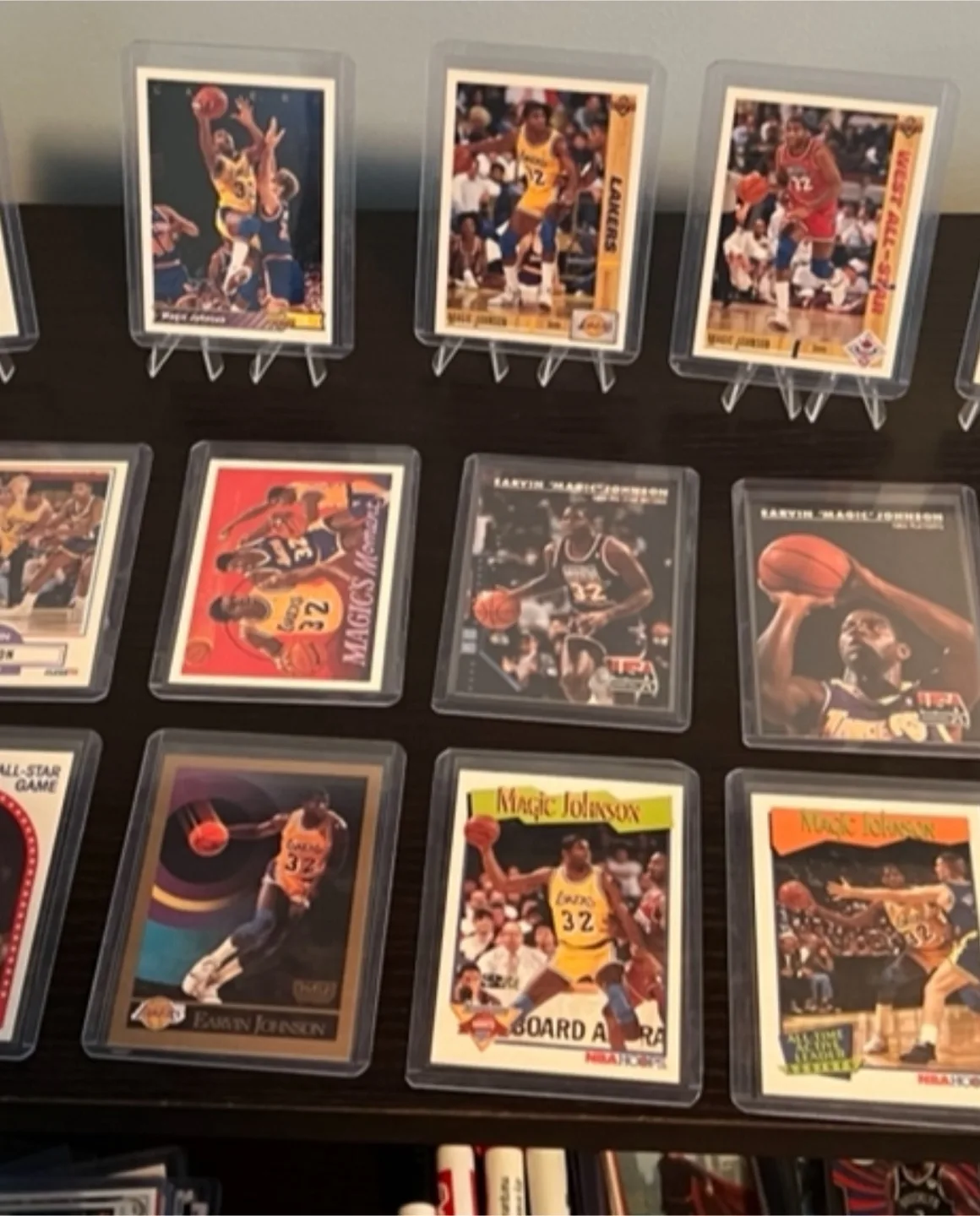 Magic Johnson Basketball Cards Collection image indicator(3)
