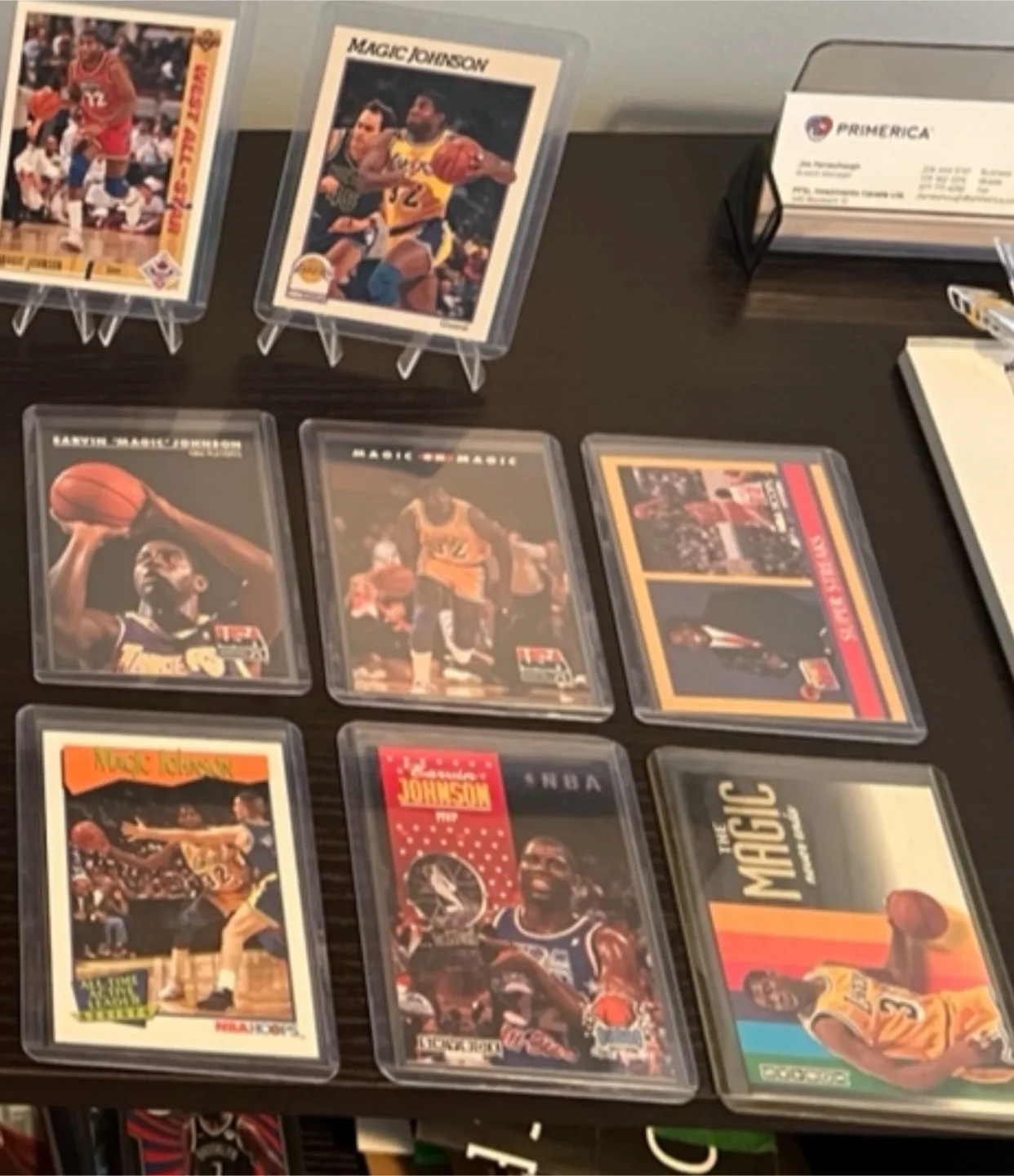 Magic Johnson Basketball Cards Collection image indicator(4)