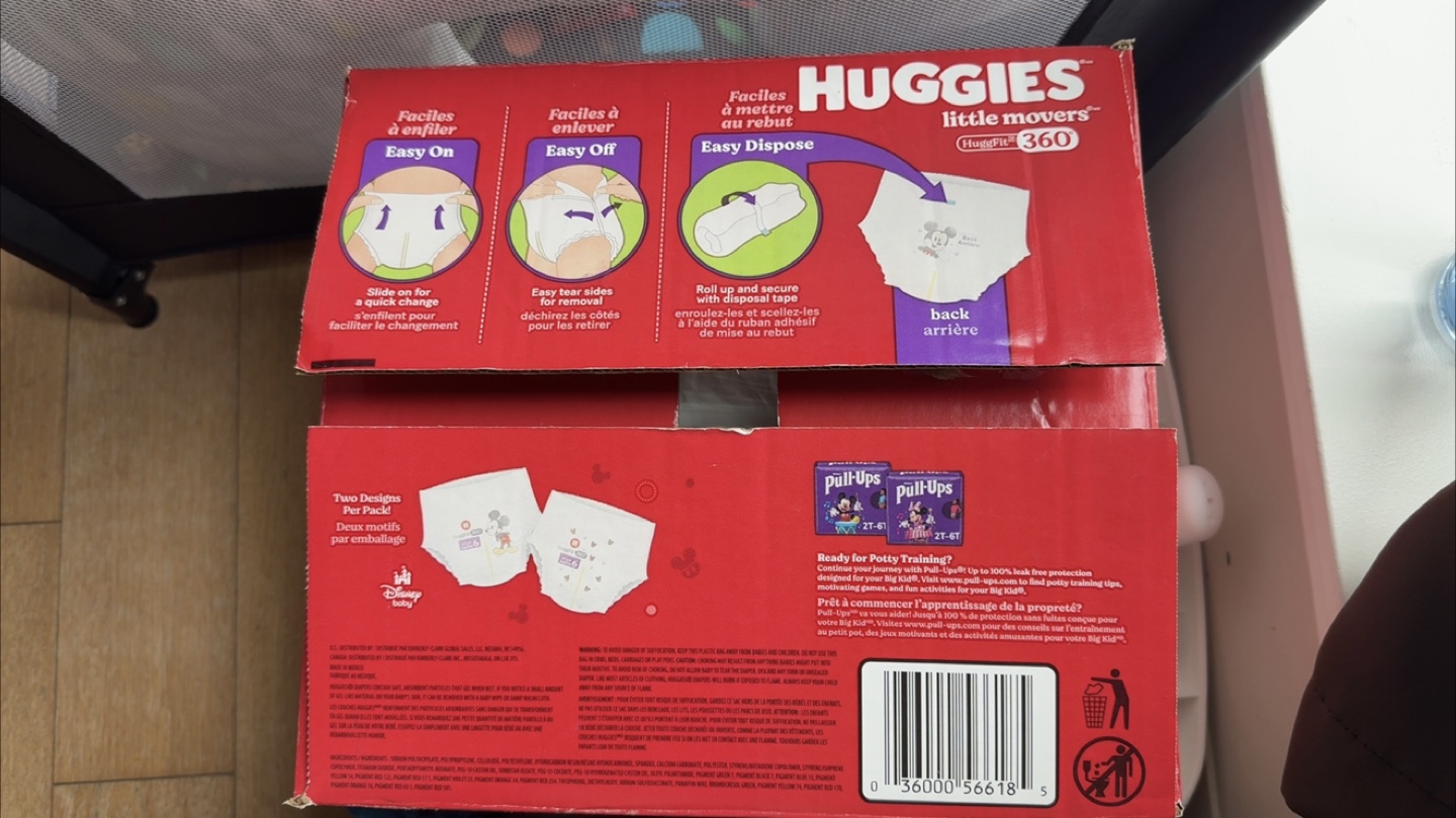 Huggies Little Movers Diapers - Size 6 (48 count) - photo 2