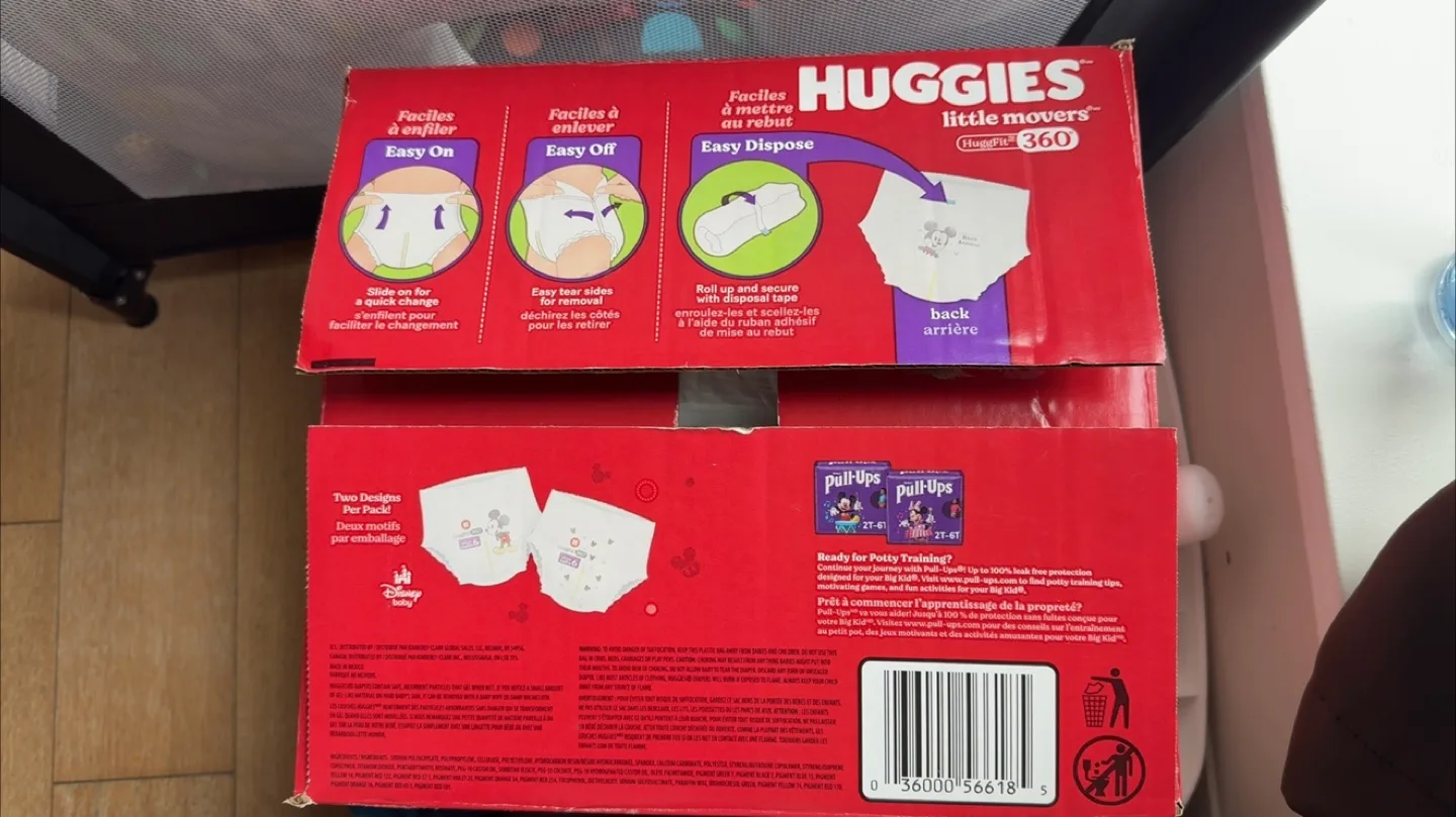Huggies Little Movers Diapers - Size 6 (48 count) image indicator(2)