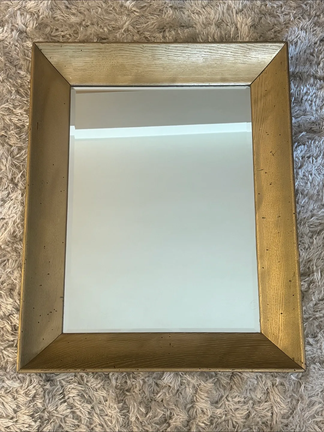 Vintage Gold Mirror 30 × 24 thumbnail