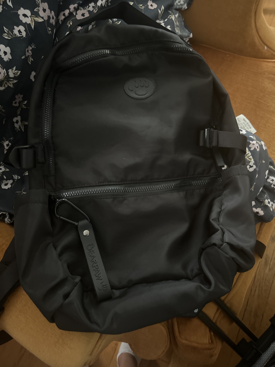 Bearpaw Black Backpack