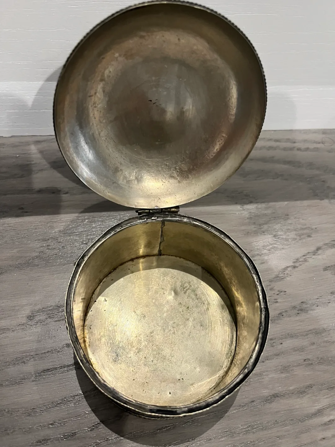 Ornate Silver Trinket Box- Barber Antique image indicator(7)