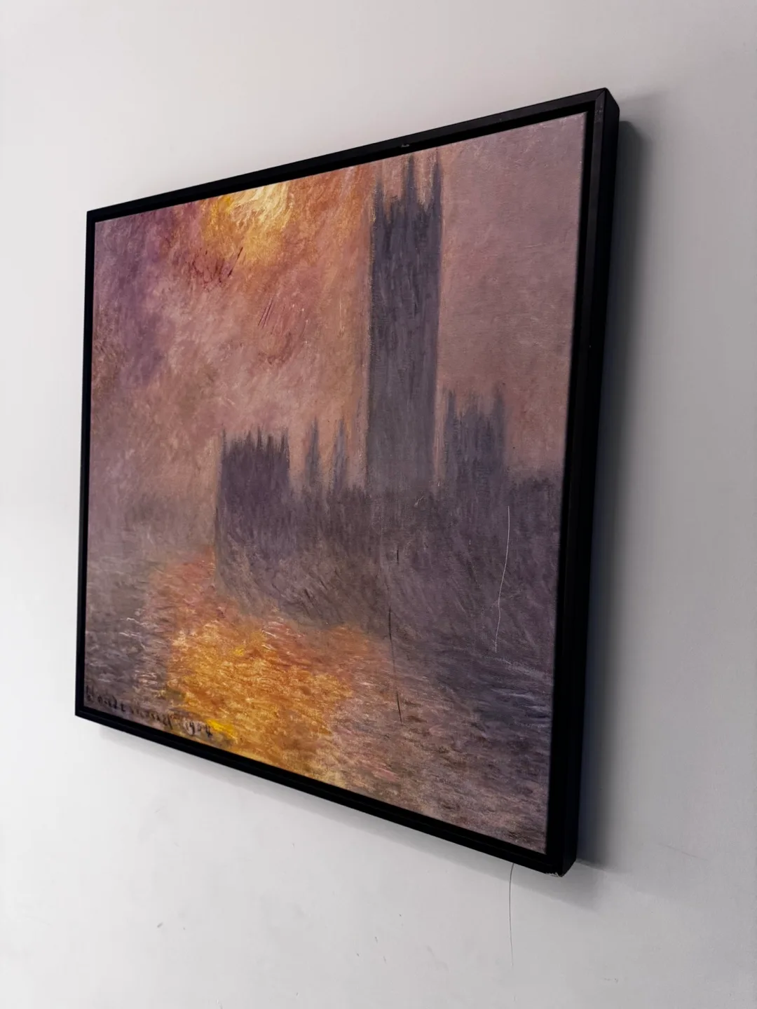 Framed Print of Claude Monet's "Houses of Parliament" image indicator(4)