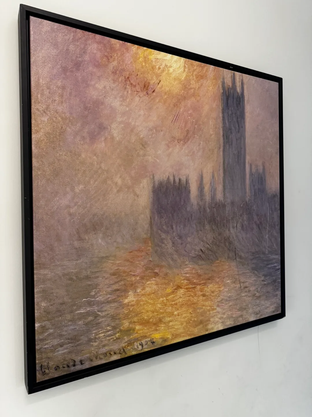 Framed Print of Claude Monet's "Houses of Parliament" image indicator(2)
