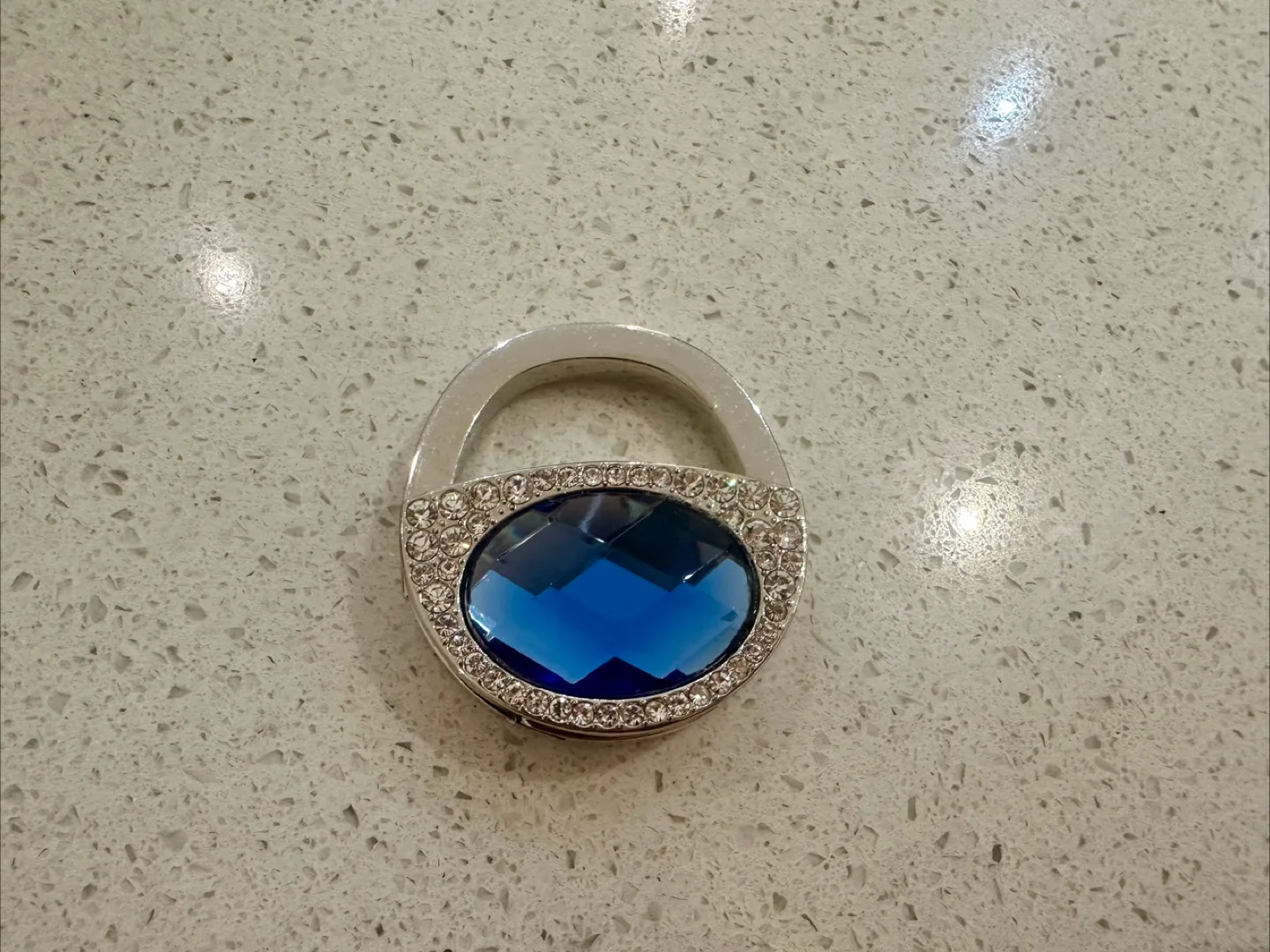 Purse Hook - Blue Gem thumbnail