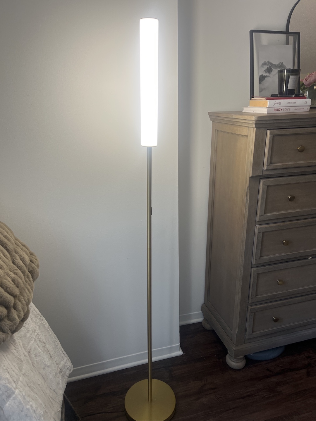 Gold Floor Lamp