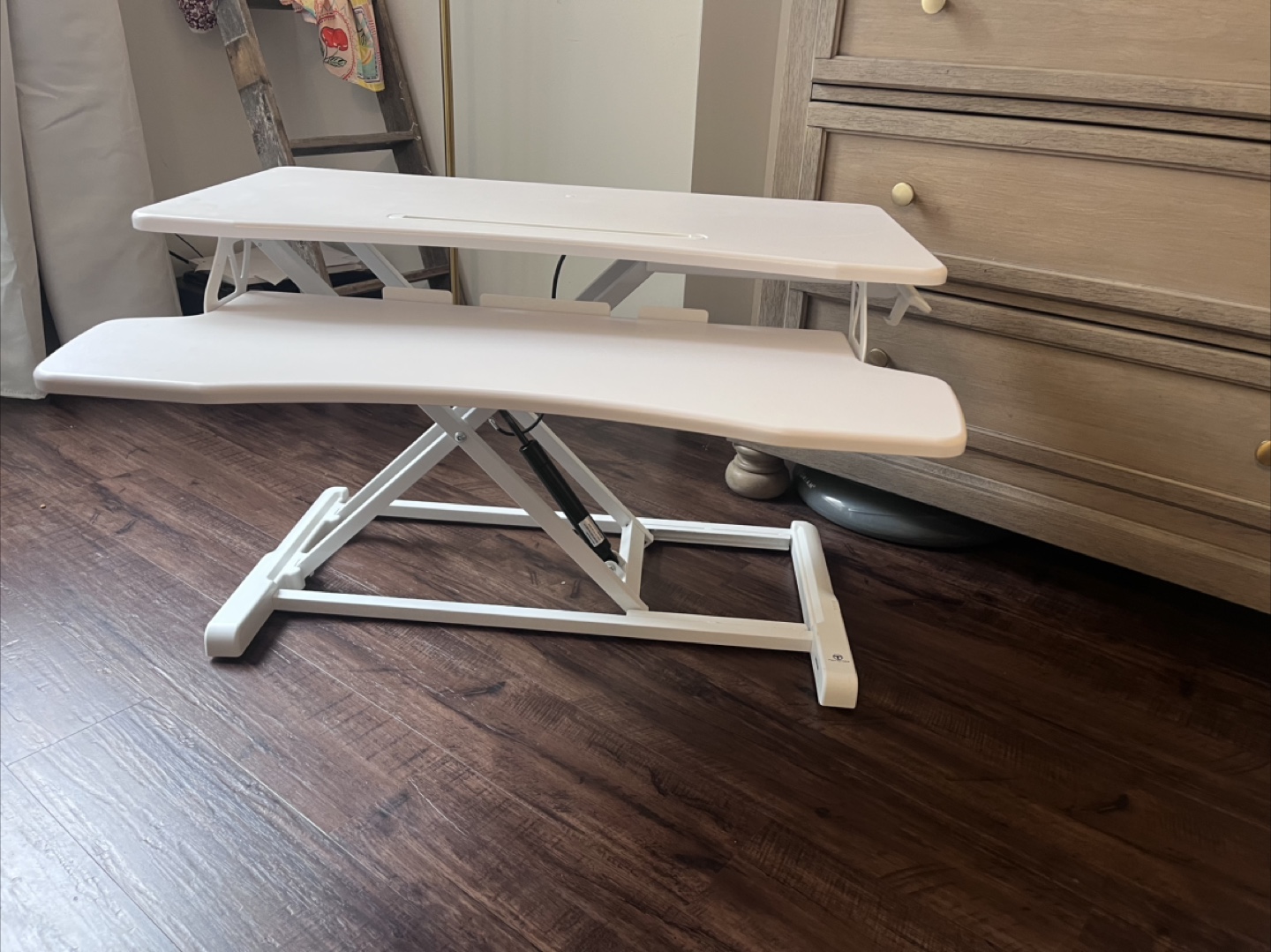 White Standing Desk Converter - photo 3