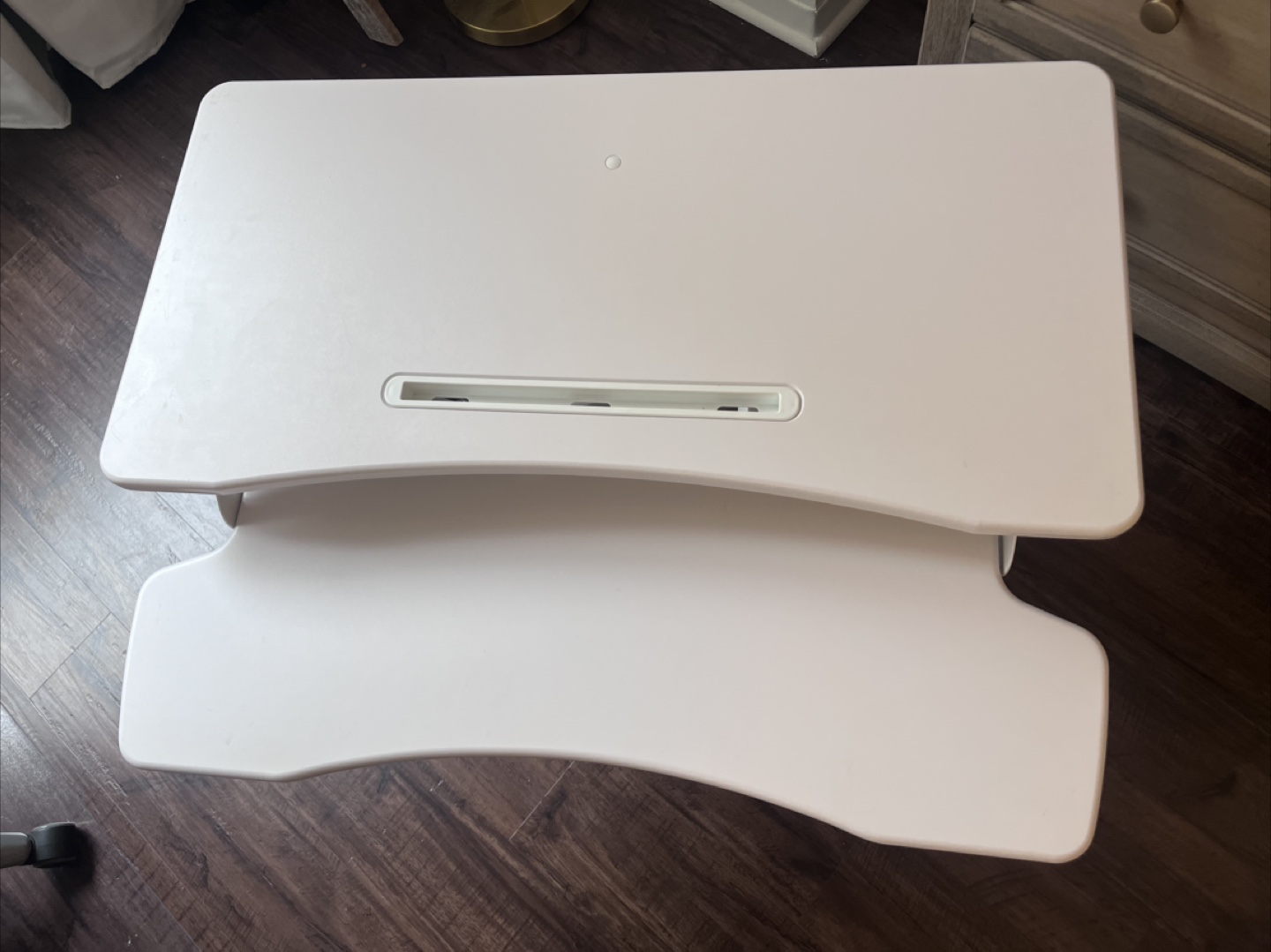 White Standing Desk Converter - photo 4