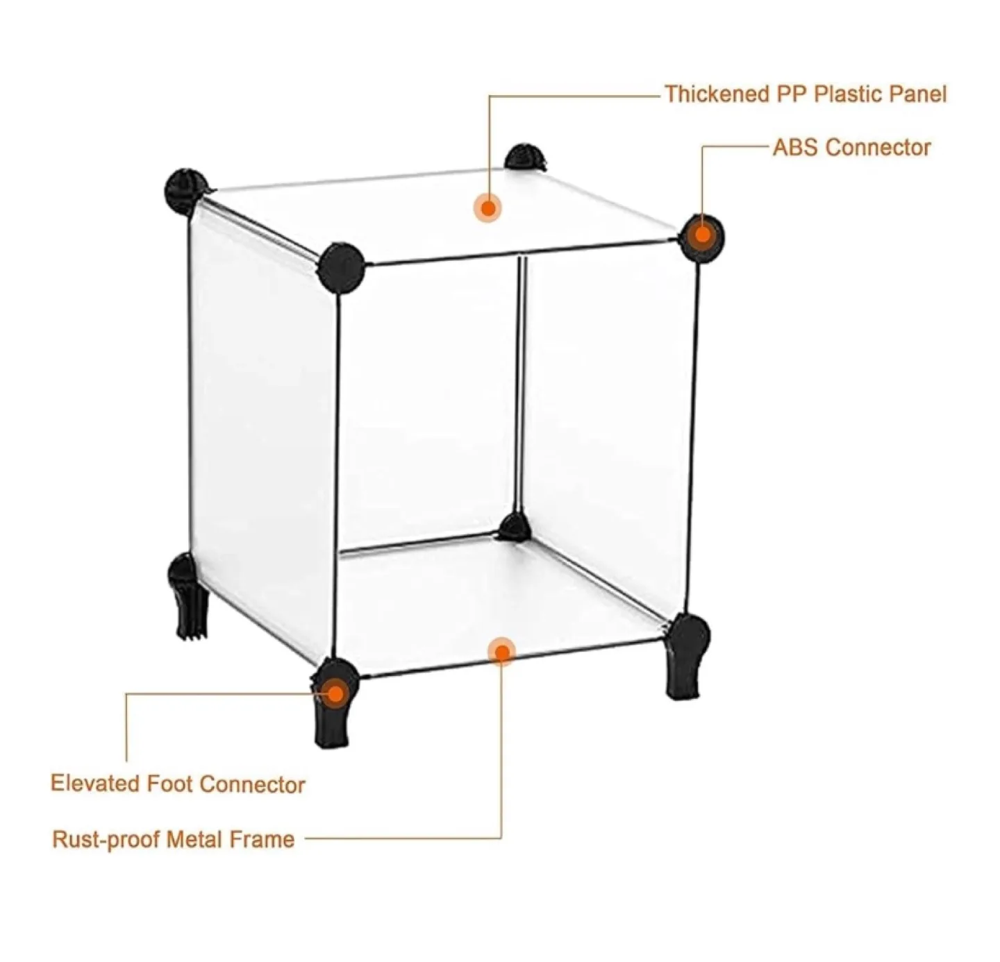 Modular Cube Storage Organizer image indicator(3)