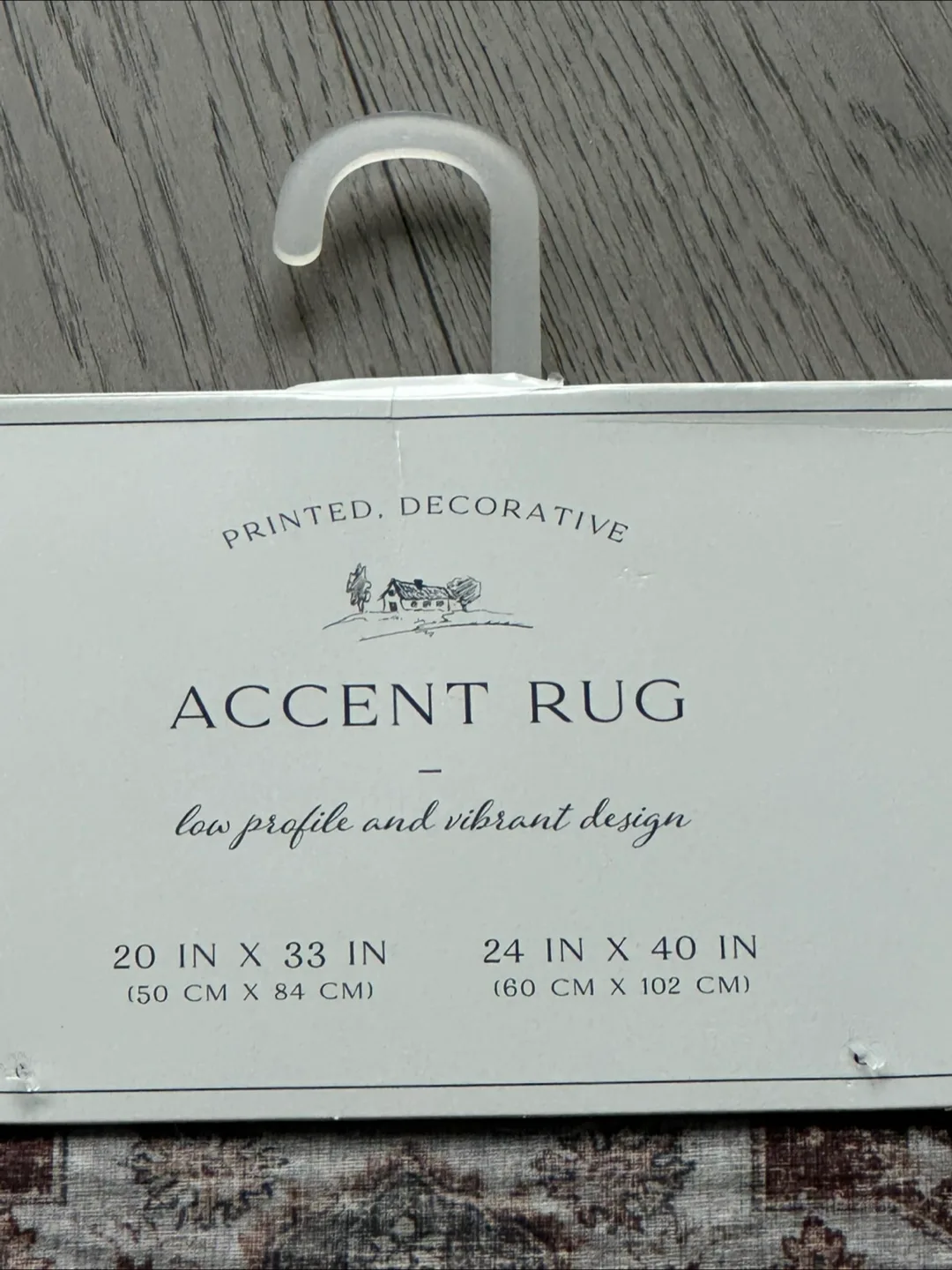 [New] 2 Accent Rugs, 20x33in & 24x40in image indicator(2)