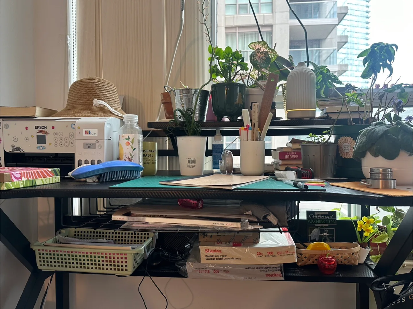 Multi storage Gaming Computer Desk image indicator(3)