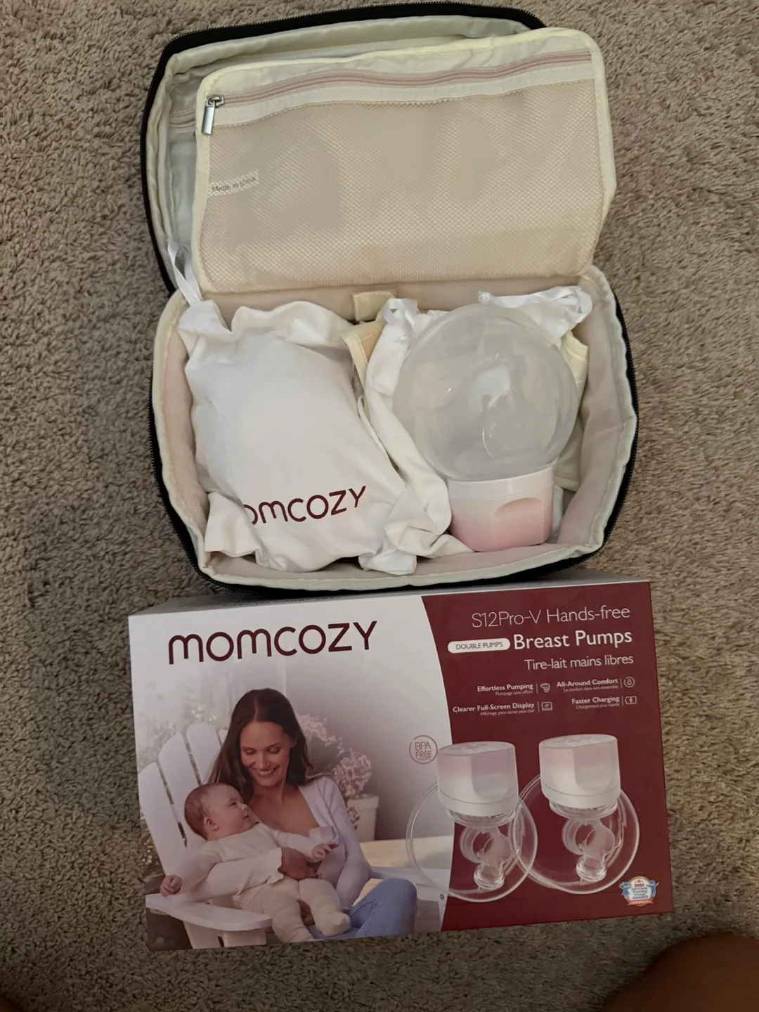 Momcozy S12 Pro Hands-free Breast Pump - New