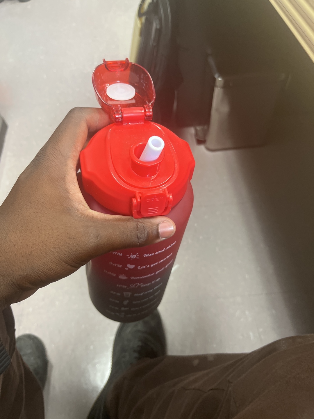 SVP Sports Water Bottle - Red/Black - photo 2