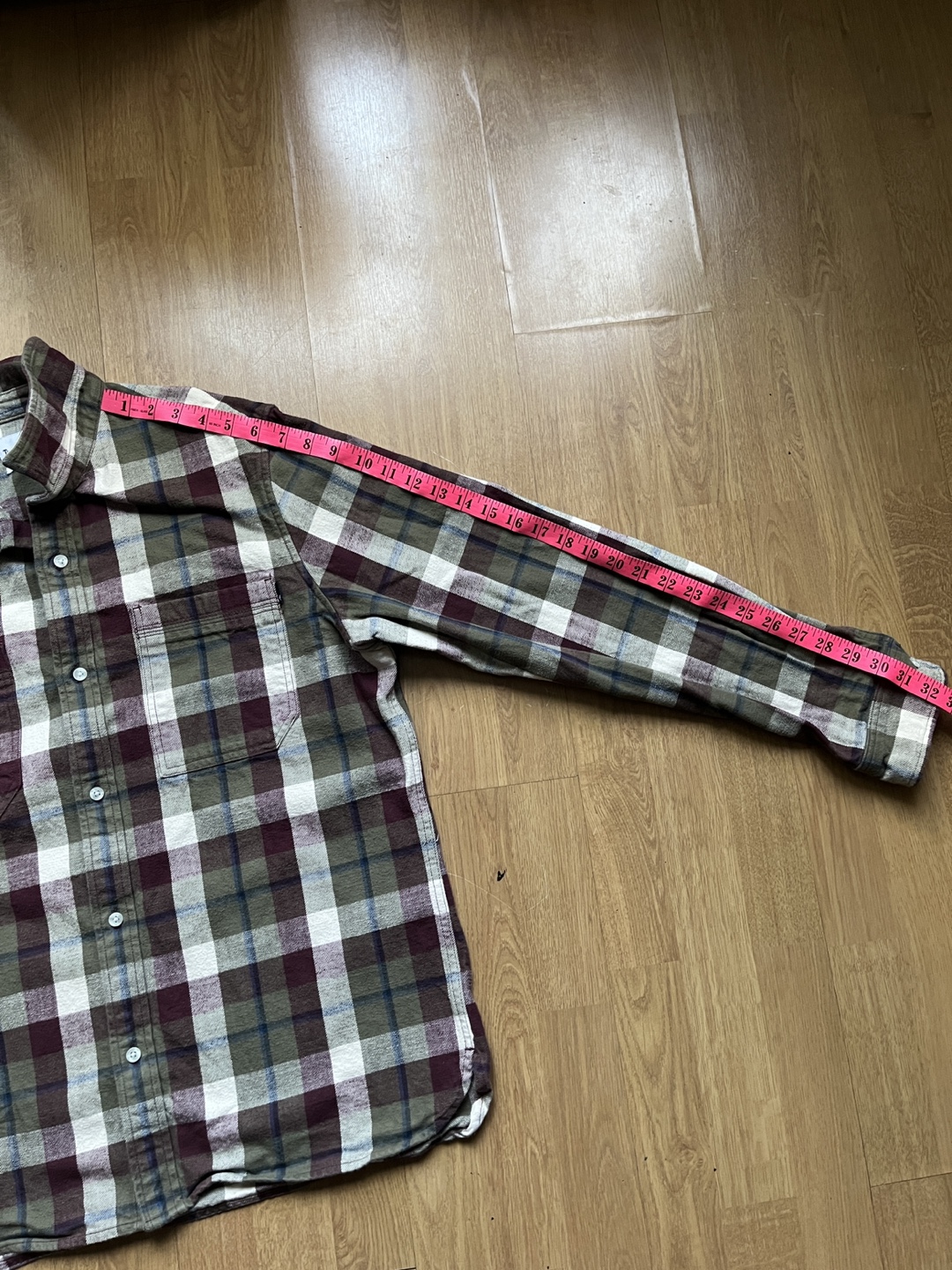 Timberland Flannel Shirt - Size L (Large) - photo 5