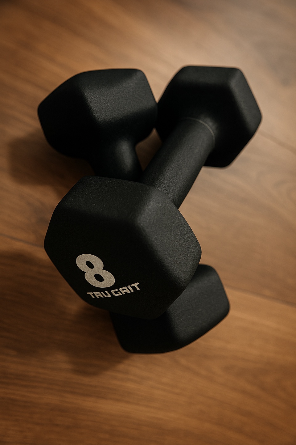 Tru Grit 8lb Dumbbells - Pair