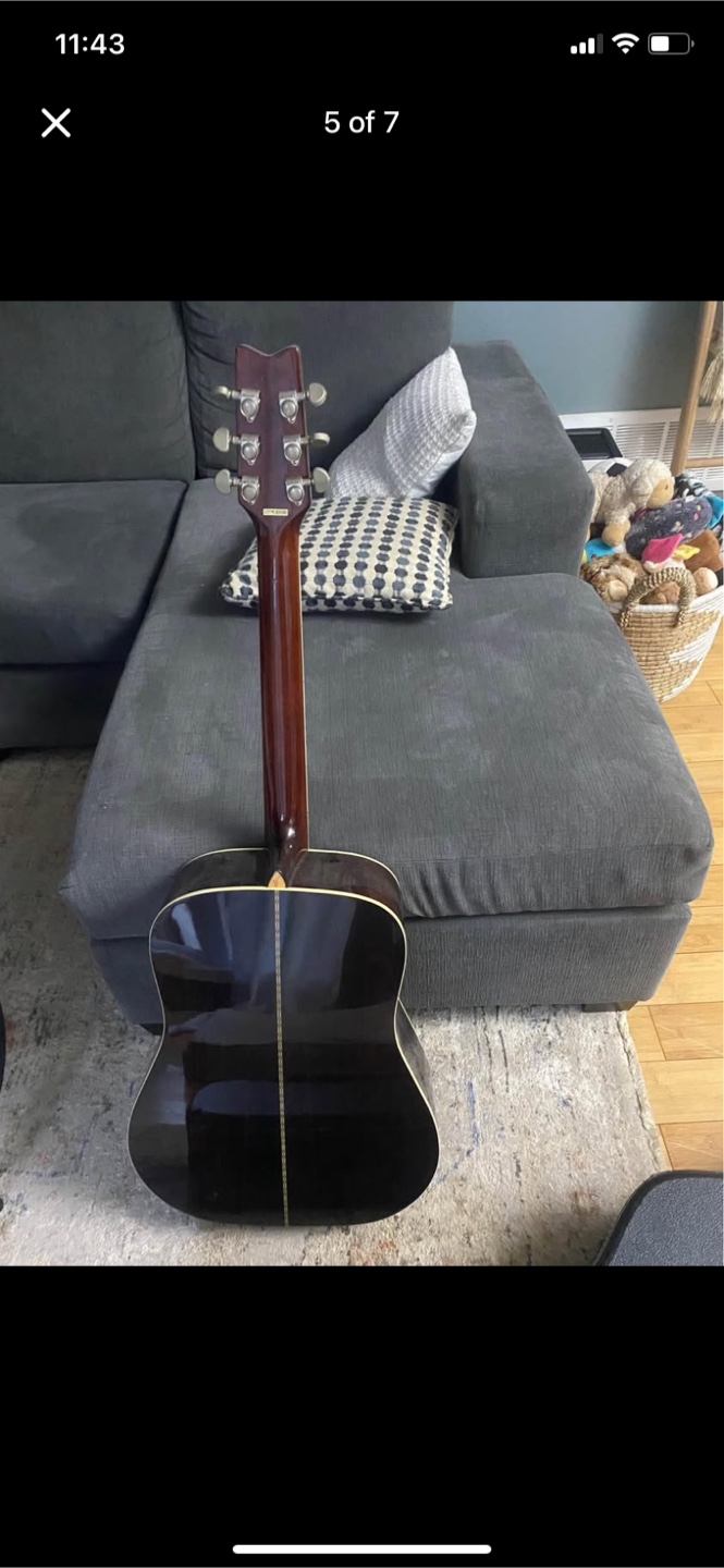 Washburn Acoustic Guitar w/ Case - photo 5