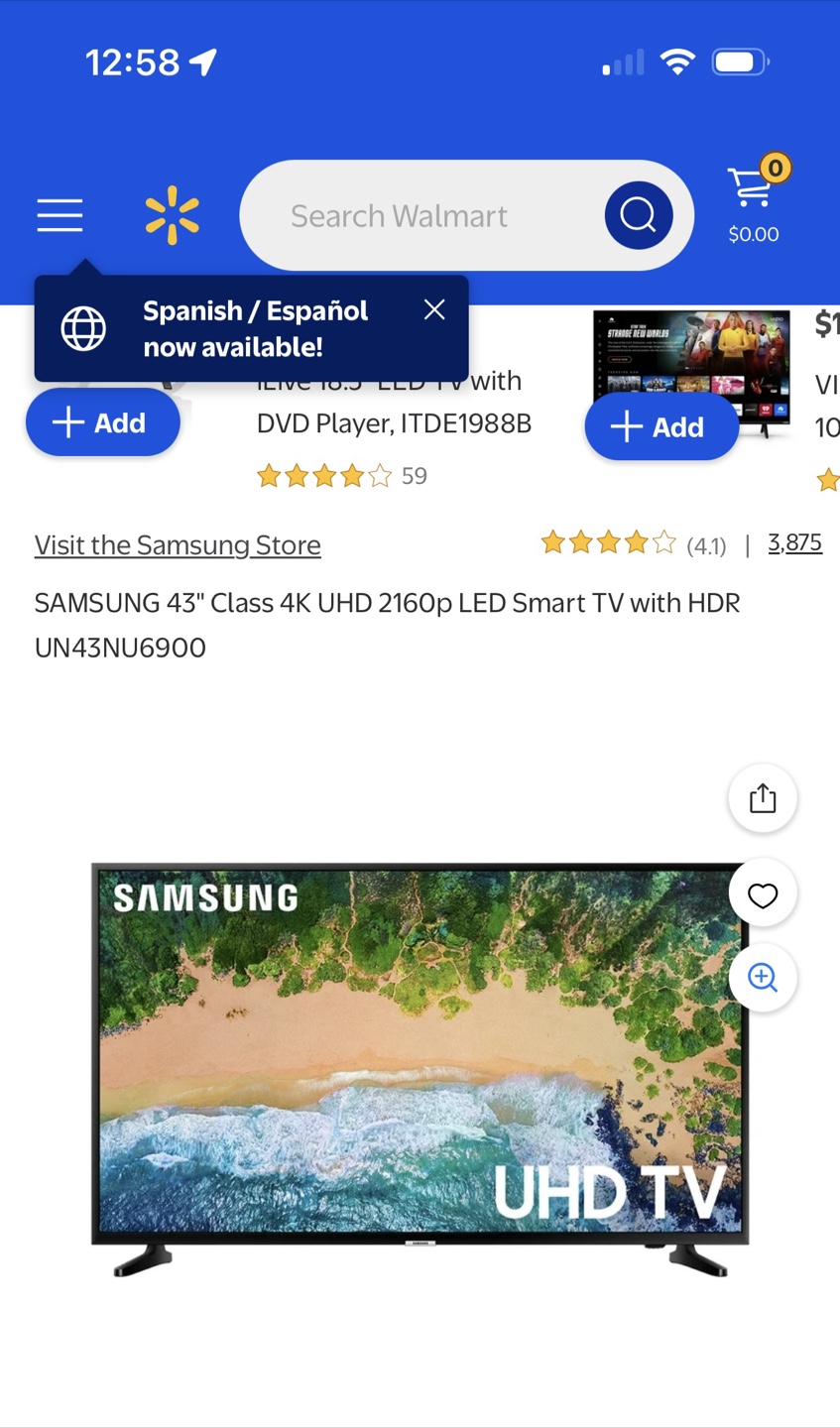 Samsung 43" Class 4K UHD 2160p LED Smart TV - photo 3