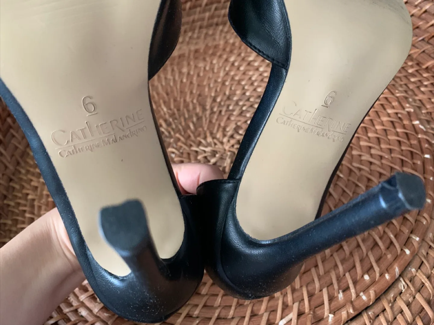 Catherine Malandrino Black Heels - Size 6 image indicator(4)