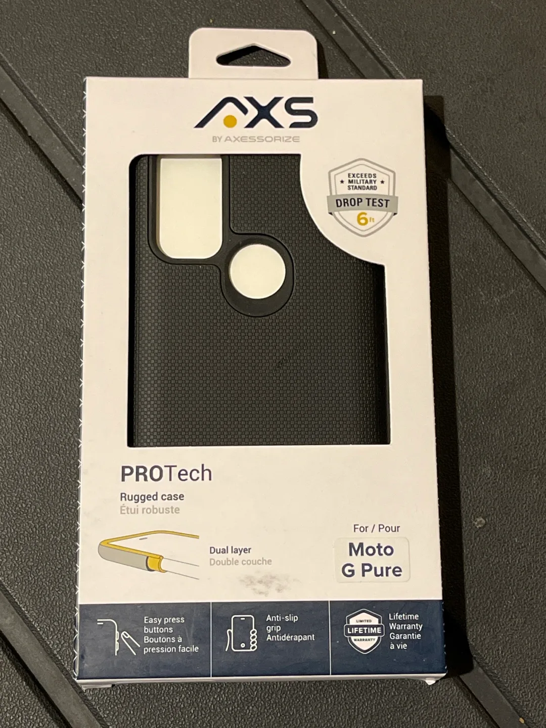AXS ProTech Rugged Case for Moto G Pure - New! thumbnail