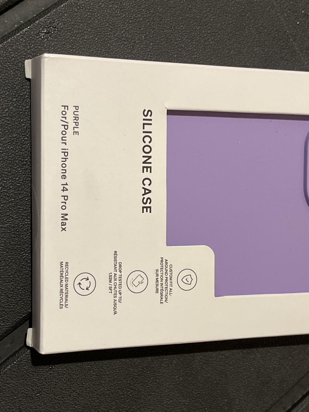 IDEAL OF SWEDEN Purple Silicone Case for iPhone 14 Pro Max - photo 2