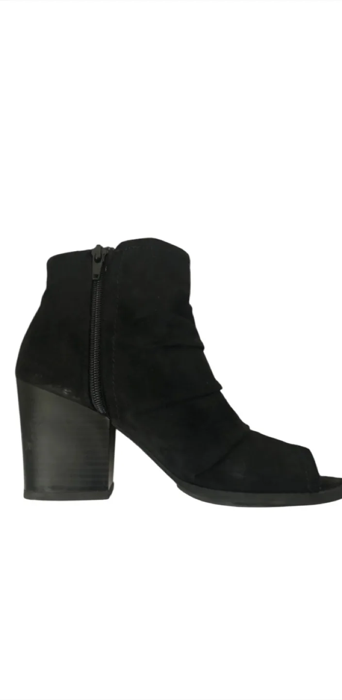 Women's Peep Toe  Booties  Heel Shoe Boots image indicator(6)