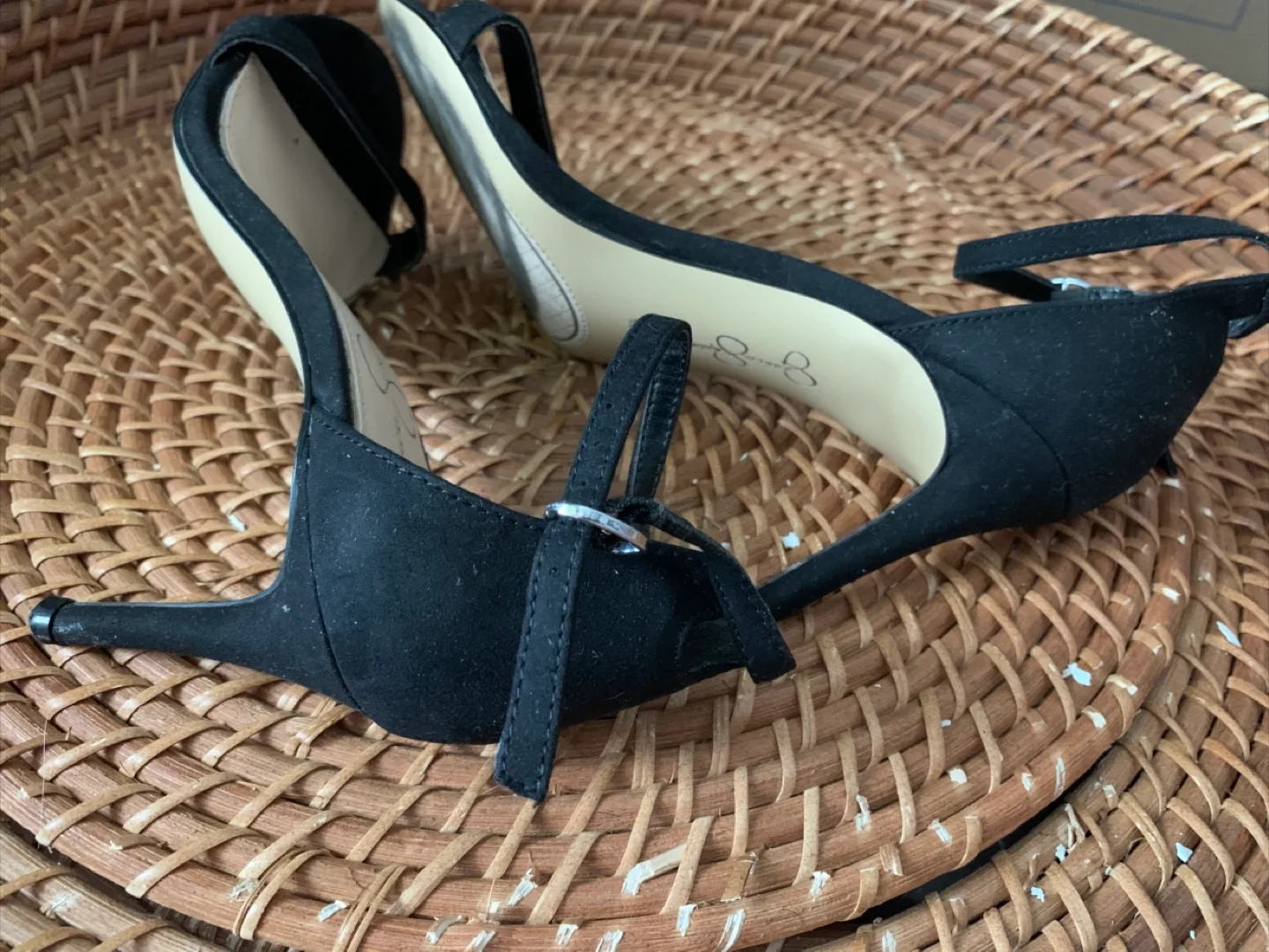 Jessica Simpson Black Heels - Size 6 image indicator(3)