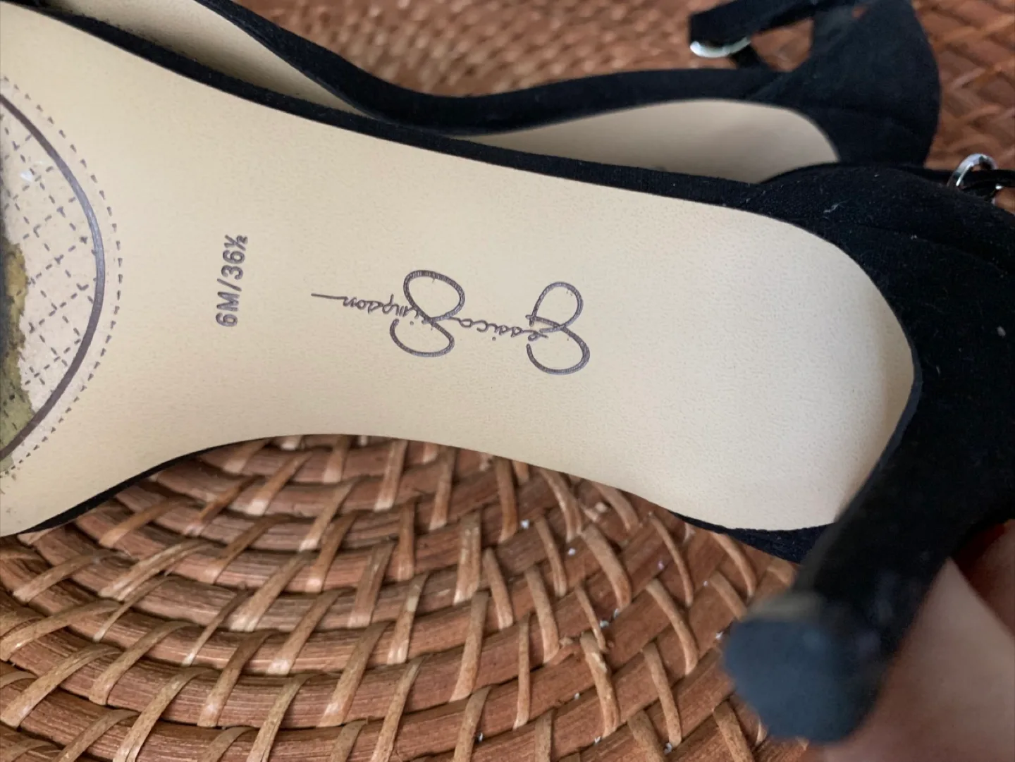 Jessica Simpson Black Heels - Size 6 image indicator(4)