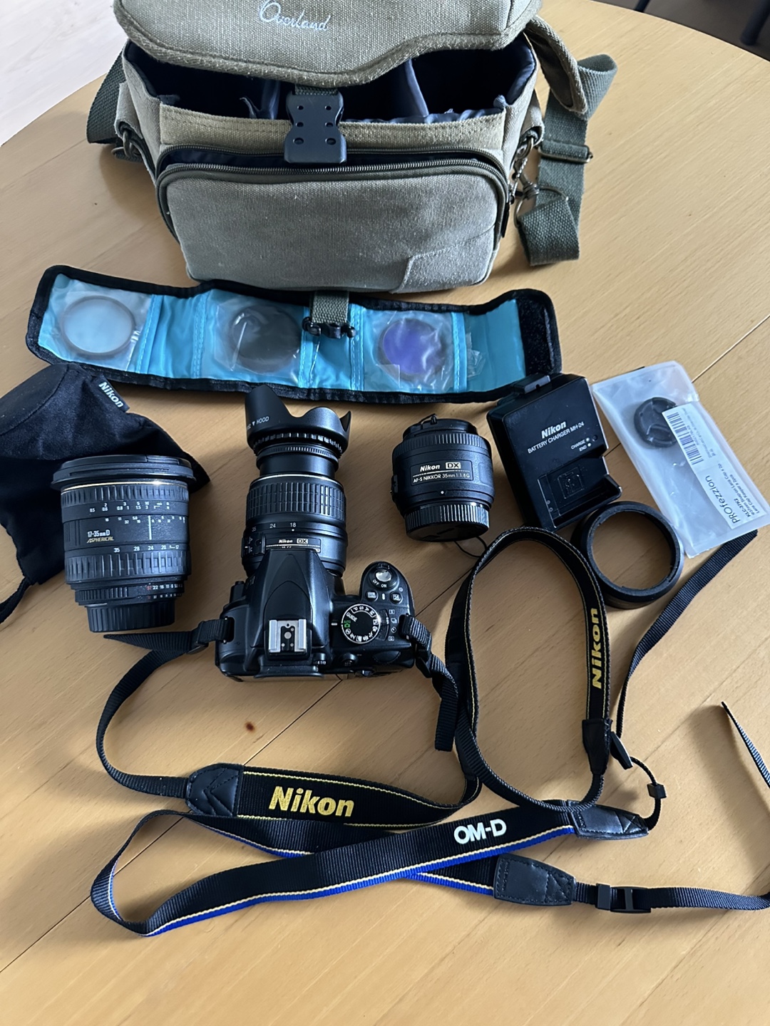 Nikon D3100 DSLR Camera with Lenses & Accessories