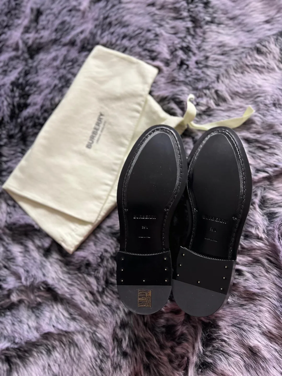 Burberry London England Wingtip Oxford Dress Shoes image indicator(3)