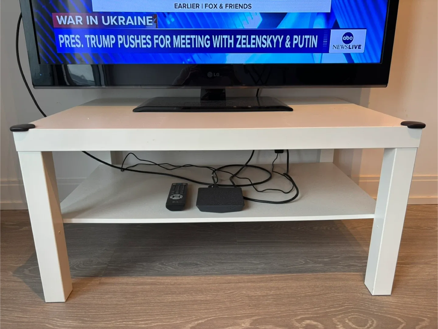 IKEA Coffee Table / Multi-purpose Table (LACK) - White thumbnail