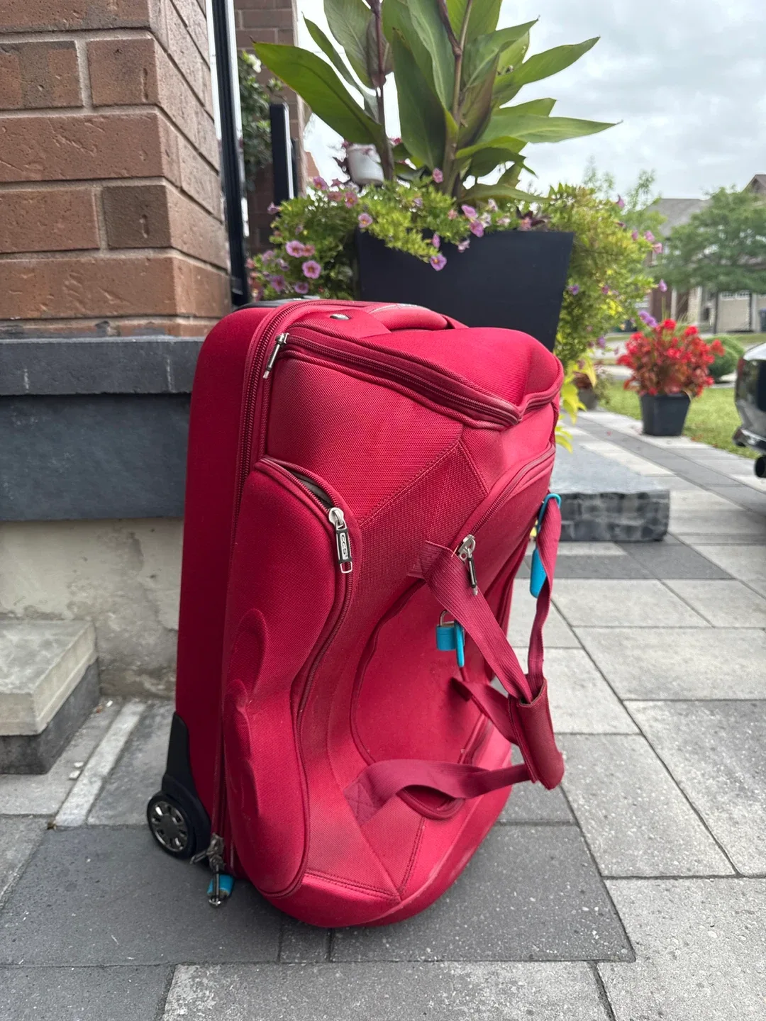 Red Rolling Suitcase thumbnail