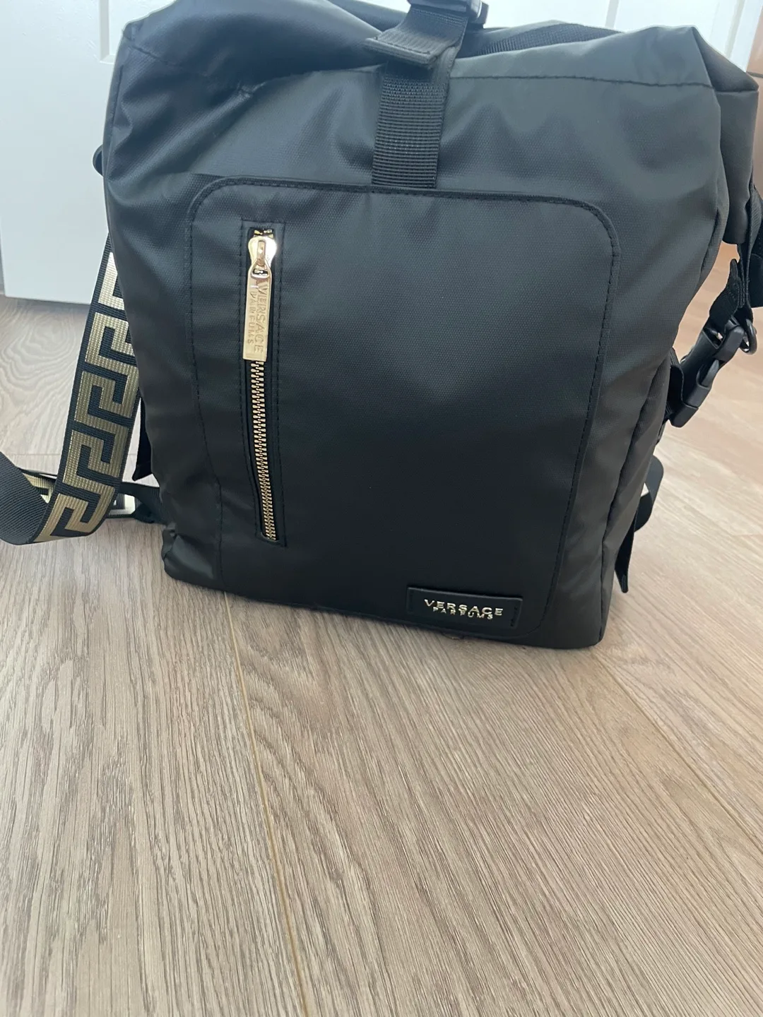 Versace Parfums Black Backpack image indicator(2)